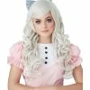 Spirit Halloween Ash Blonde Curls Doll Wig