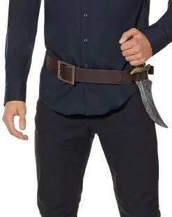 Spirit Halloween Brown Holster Belt