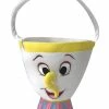 Spirit Halloween Chip Plush Basket - Beauty and the Beast Movie