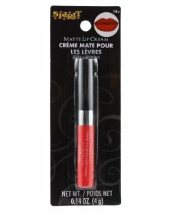 Spirit Halloween Red Matte Lip Cream -Halloween ACCESSORIES store 01345958 c