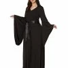 Spirit Halloween Adult Black Hooded Dress