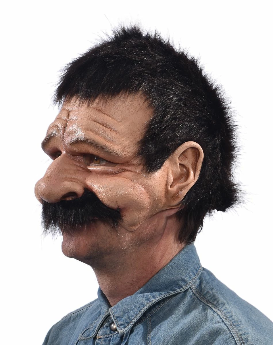 Spirit Halloween Uncle Bobby Half Mask 2 Spirit Halloween Uncle Bobby Half Mask - Image 2