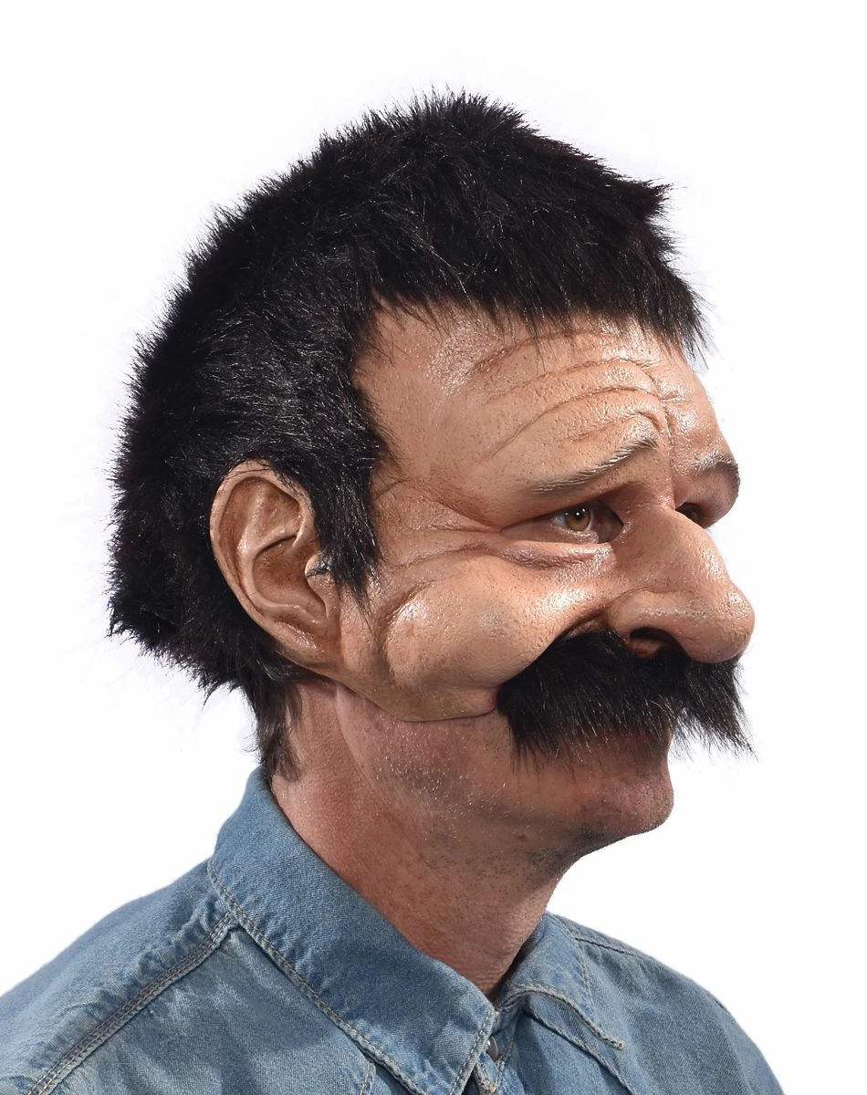 Spirit Halloween Uncle Bobby Half Mask 3 Spirit Halloween Uncle Bobby Half Mask - Image 3