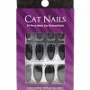 Spirit Halloween Black Cat Pointed Nails