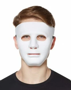 Spirit Halloween Adult White Mask