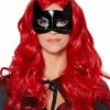 Spirit Halloween Black Cat Eye Half Mask