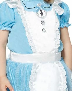 Spirit Halloween Toddler Alice in Wonderland Dress Costume - Disney -Halloween ACCESSORIES store 01347897 d