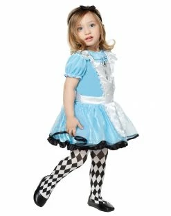 Spirit Halloween Toddler Alice in Wonderland Dress Costume - Disney -Halloween ACCESSORIES store 01347905 a