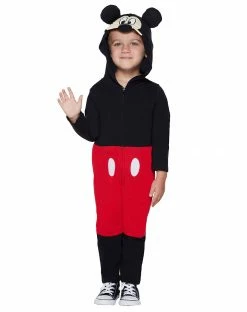 Spirit Halloween Toddler Mickey Mouse One-Piece Costume - Disney -Halloween ACCESSORIES store 01347939 a