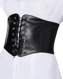 Spirit Halloween Black Waist Cincher -Halloween ACCESSORIES store 01348705 c