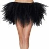 Spirit Halloween Black Shredded Tutu