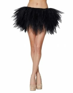 Spirit Halloween Black Shredded Tutu -Halloween ACCESSORIES store 01349927 c