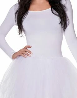 Spirit Halloween Adult White Starter Tutu Dress -Halloween ACCESSORIES store 01350172 c