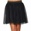 Spirit Halloween Black Tulle Skirt