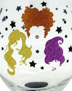 Spirit Halloween Hocus Pocus Stemless Glass 22 oz. - Hocus Pocus -Halloween ACCESSORIES store 01350545 c