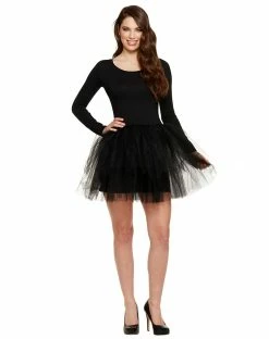 Spirit Halloween Adult Black Starter Tutu Dress -Halloween ACCESSORIES store 01350800 a