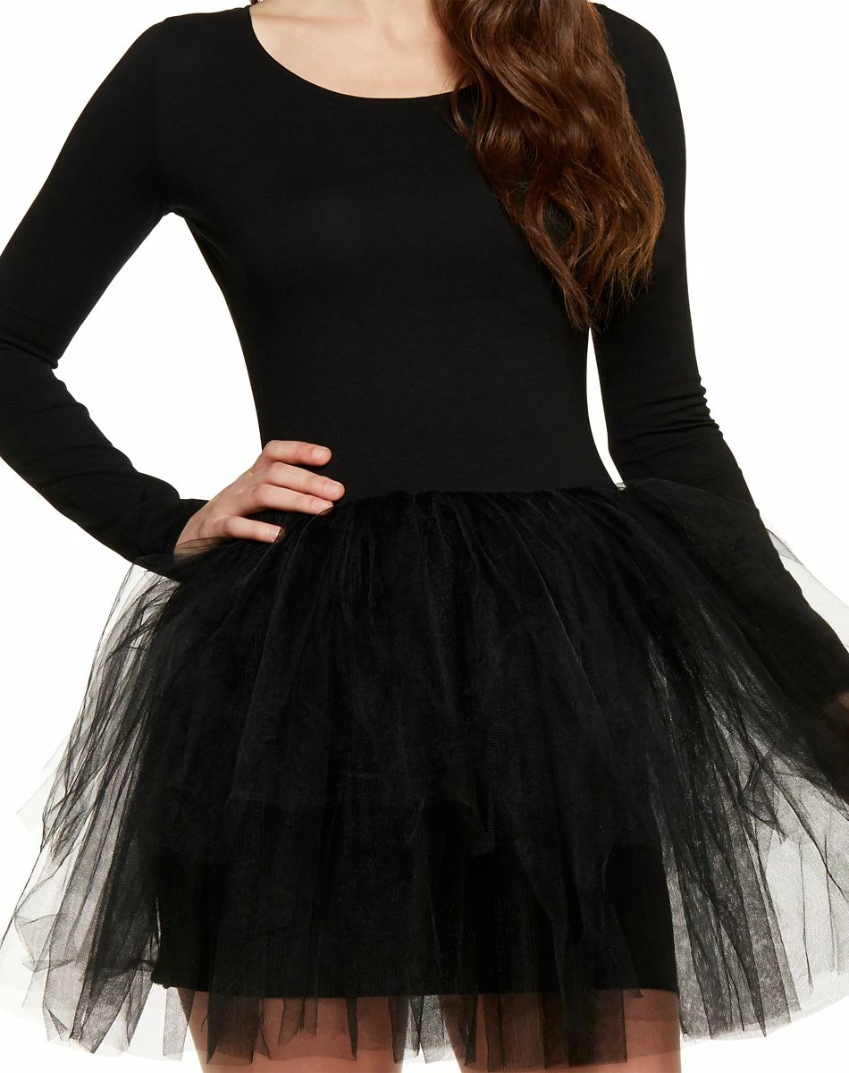 Spirit Halloween Adult Black Starter Tutu Plus Size Dress 3 Spirit Halloween Adult Black Starter Tutu Plus Size Dress - Image 3