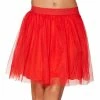Spirit Halloween Red Tulle Skirt