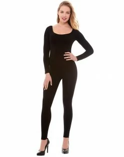 Spirit Halloween Black Seamless Catsuit