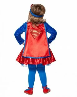 Spirit Halloween Baby Supergirl Dress Costume - DC Comics -Halloween ACCESSORIES store 01353796 b