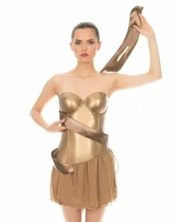 Spirit Halloween Adult Wonder Woman Dress Costume - DC Comics -Halloween ACCESSORIES store 01354356 d