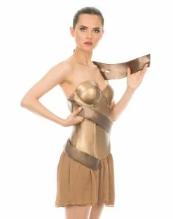 Spirit Halloween Adult Wonder Woman Dress Costume - DC Comics -Halloween ACCESSORIES store 01354356 e