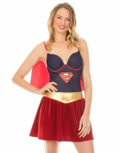 Spirit Halloween Supergirl Bodysuit - DC Comics