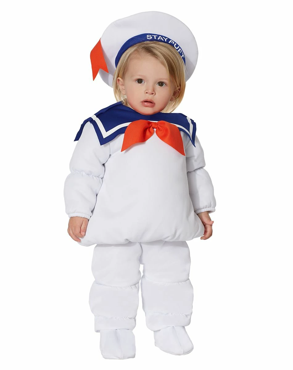 Spirit Halloween Baby Belly Stay Puft Marshmallow Costume - Ghostbusters 1 Spirit Halloween Baby Belly Stay Puft Marshmallow Costume - Ghostbusters