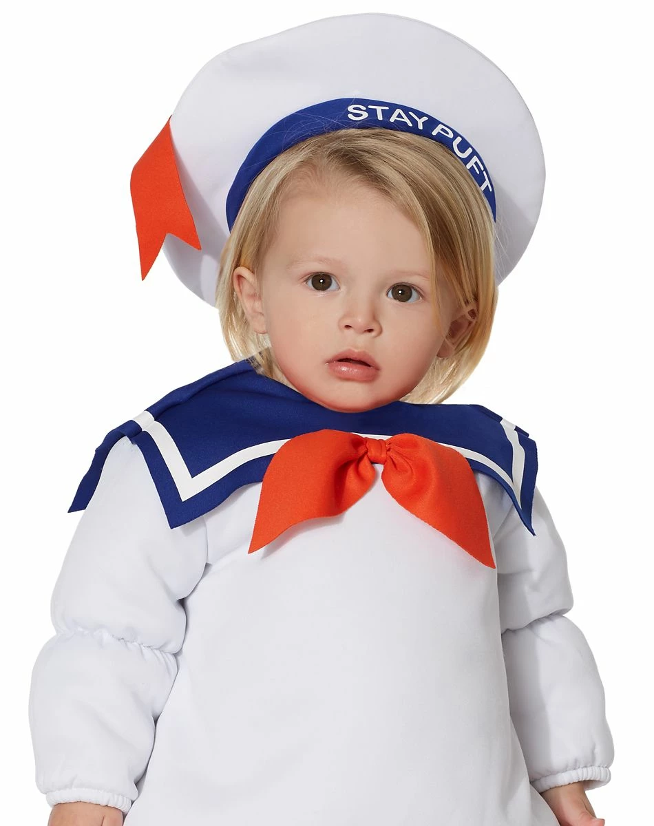 Spirit Halloween Baby Belly Stay Puft Marshmallow Costume - Ghostbusters 3 Spirit Halloween Baby Belly Stay Puft Marshmallow Costume - Ghostbusters - Image 3