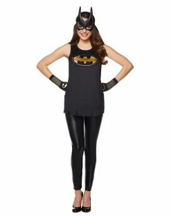 Spirit Halloween Suede Batman Tank Top - DC Comics -Halloween ACCESSORIES store 01356005 d
