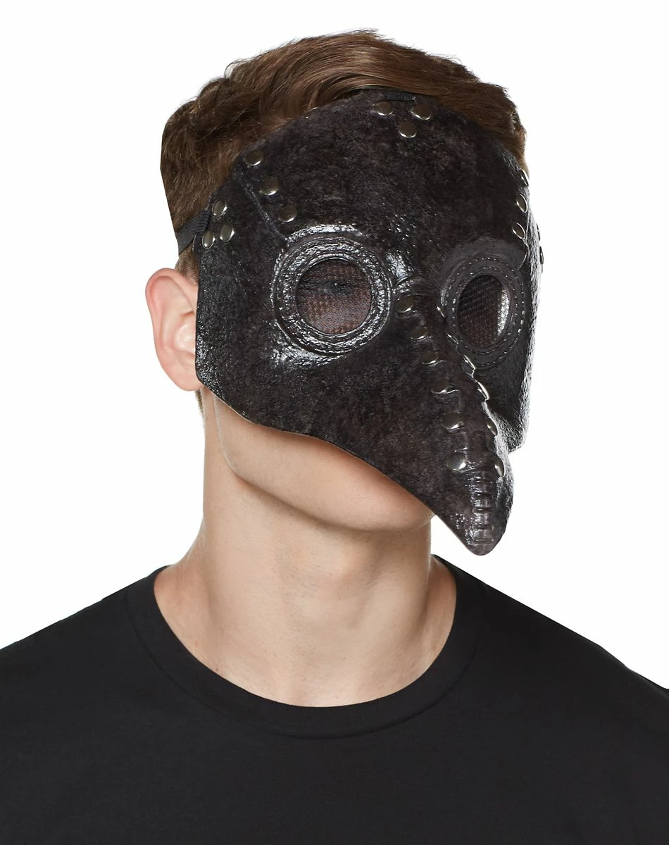 Spirit Halloween Plague Doctor Half Mask 2 Spirit Halloween Plague Doctor Half Mask - Image 2