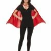 Spirit Halloween Red Metallic Cape