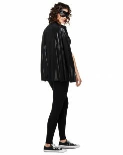 Spirit Halloween Black Metallic Cape 7 Spirit Halloween Black Metallic Cape -Halloween ACCESSORIES store 01360809 c20 20Copy