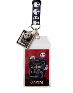 Spirit Halloween Jack Skellington Lanyard - The Nightmare Before Christmas -Halloween ACCESSORIES store 01361328 c