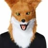 Spirit Halloween Moving Mouth Fox Full Mask
