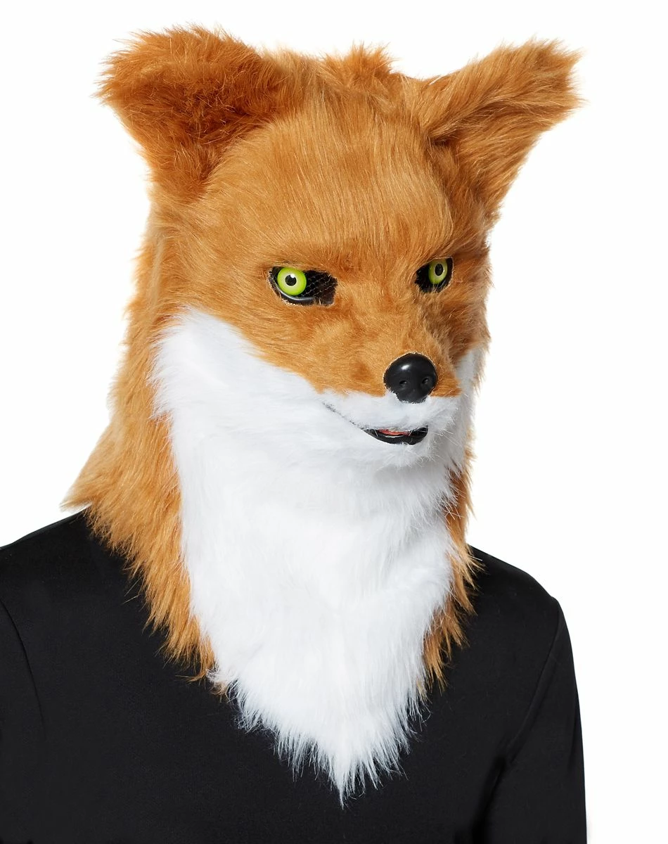 Spirit Halloween Moving Mouth Fox Full Mask 3 Spirit Halloween Moving Mouth Fox Full Mask - Image 3
