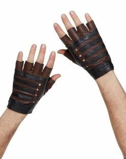 Spirit Halloween Fingerless Steampunk Gloves