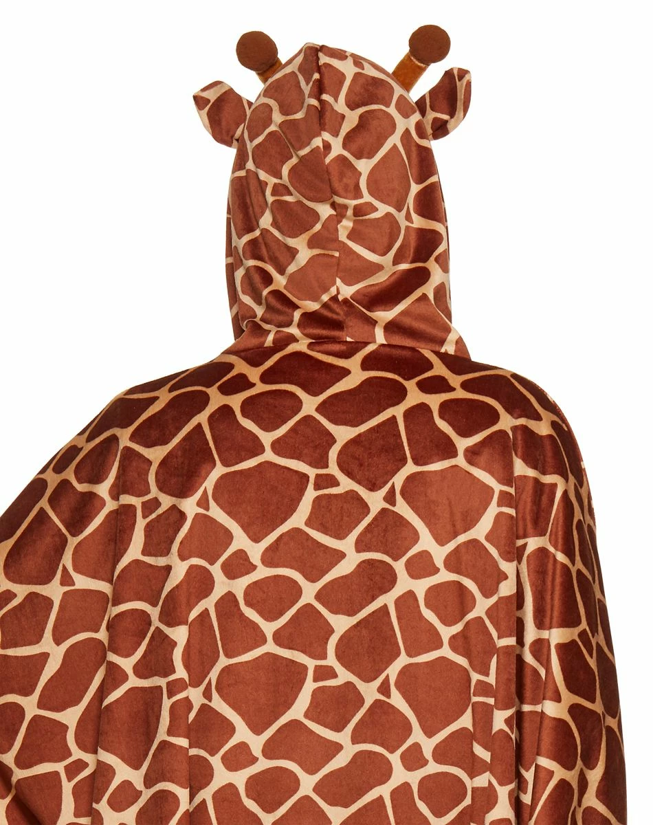 Spirit Halloween Adult Giraffe Poncho 3 Spirit Halloween Adult Giraffe Poncho - Image 3