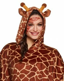 Spirit Halloween Adult Giraffe Poncho 7 Spirit Halloween Adult Giraffe Poncho -Halloween ACCESSORIES store 01361864 d
