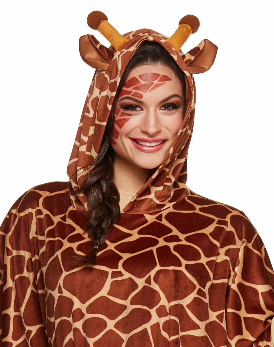 Spirit Halloween Adult Giraffe Poncho 4 Spirit Halloween Adult Giraffe Poncho - Image 4
