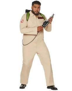 Spirit Halloween Adult Mens Ghostbusters One Piece Costume - Ghostbusters Classic -Halloween ACCESSORIES store 01362193 d