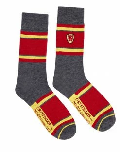 Spirit Halloween Gryffindor Embroidered Crew Socks - Harry Potter