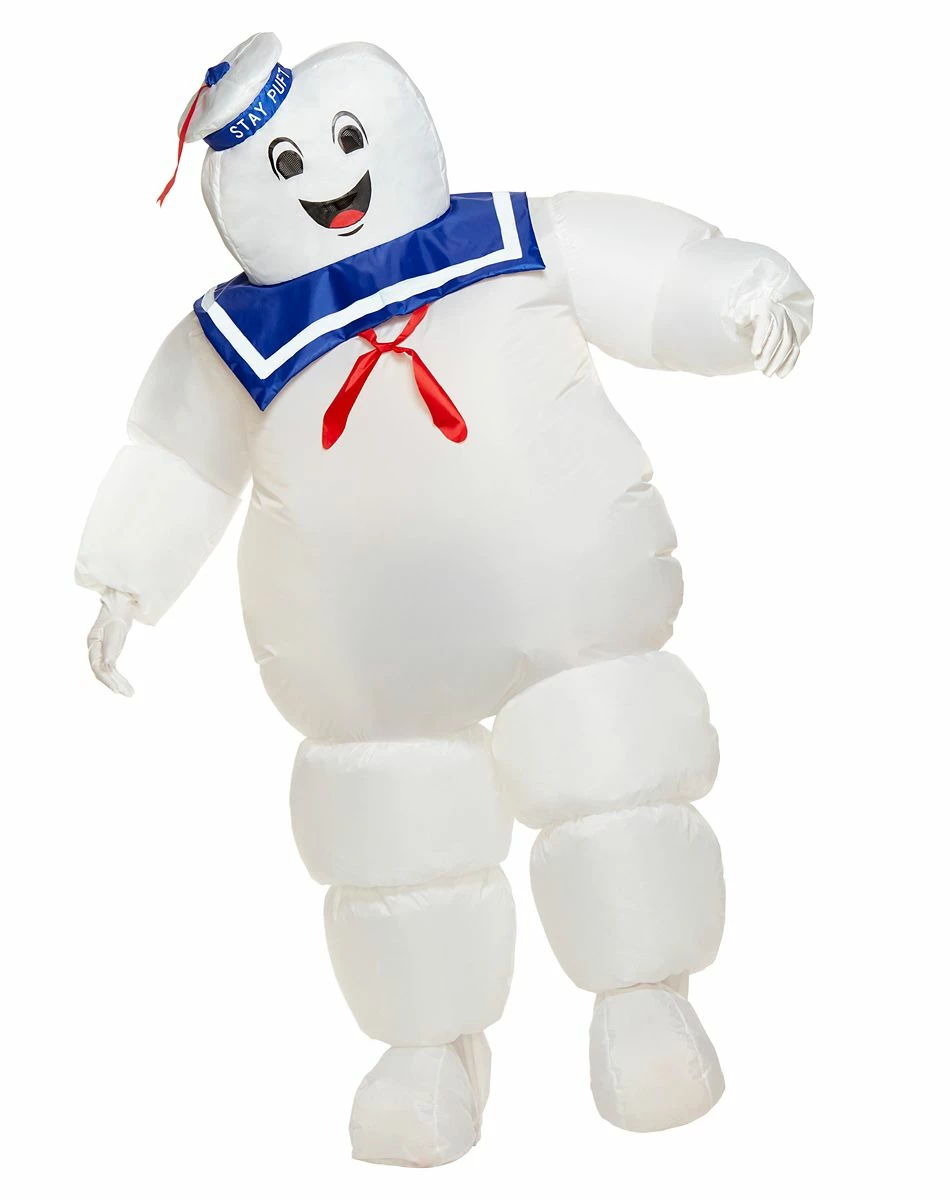 Spirit Halloween Adult Stay Puft Inflatable Costume - Ghostbusters Classic 1 Spirit Halloween Adult Stay Puft Inflatable Costume - Ghostbusters Classic