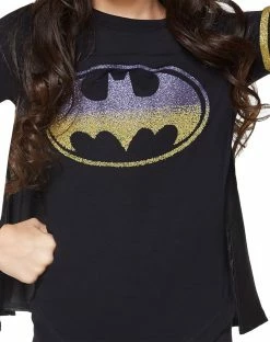 Spirit Halloween Kids Caped Batgirl T Shirt - DC Comics -Halloween ACCESSORIES store 01364975 c