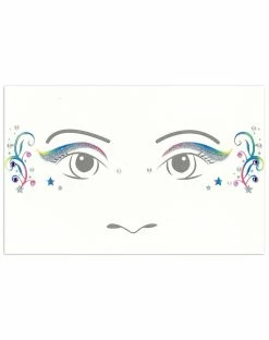 Spirit Halloween Kids Unicorn Face Decal