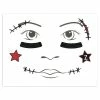 Spirit Halloween Kids Cheerleader Face Decal