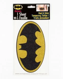 Spirit Halloween Batman Body Tattoo - DC Comics