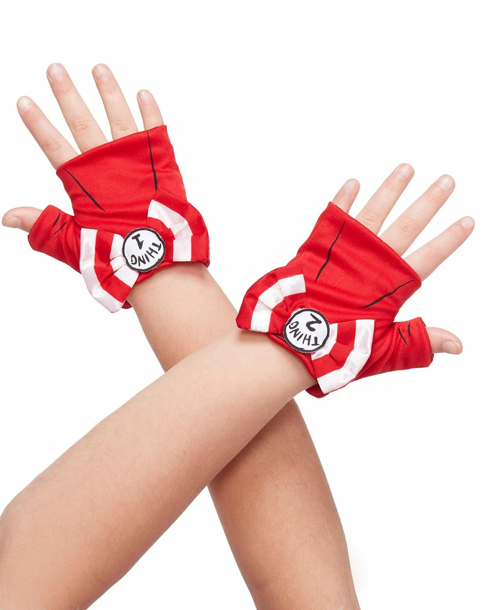 Spirit Halloween Kids Thing Gloves - Dr. Seuss 1 Spirit Halloween Kids Thing Gloves - Dr. Seuss