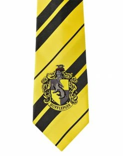 Spirit Halloween Hufflepuff Tie - Harry Potter -Halloween ACCESSORIES store 01369289 c