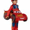 Spirit Halloween Toddler Lightning McQueen 3D Car Ride-Along Costume - Cars